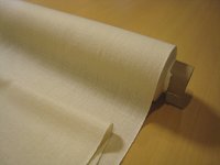 オーガニックコットン生地 中厚タイプ オフ白 巾52cm　