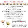 画像2: 綿麻キャンバス生地 レトロフラワープリント カス残し 花柄 (2)